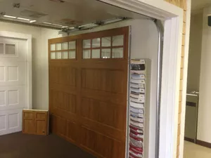 Garage Door and Kiosk